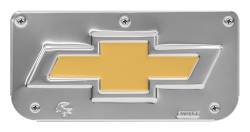Gatorback - Gatorback Replacement 12" Mud Flap Plate Stainless Bowtie Logo GB755605BT-G - Image 1