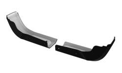 Gatorback Rear Splashguard Finishing Caps Black Sierra 1500 FC003RF