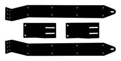 Gatorback 21" Rear Dually Mud Flap Brackets Black F350 Super Duty GB755553