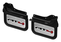 Gatorback GCR200F-AT4 12" Front Mud Flaps Set Black Sierra HD