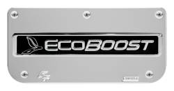 Gatorback - Gatorback Replacement 12" Mud Flap Plate Stainless EcoBoost Logo GB755648 - Image 1