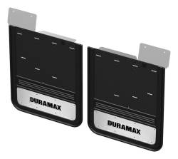 Gatorback GCR204R-DX2 21" Rear Dually Black Mud Flaps Silverado/Sierra 3500