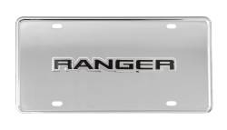 Gatorback - Gatorback Gatorgear Stainless License Plate Ranger Logo GG758522 - Image 1