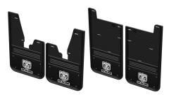 Gatorback GCR36K-RVW 12" Black Front/Rear Mud Flap Set for RAM 2500/3500