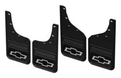 Gatorback 12" Black Front/Rear Mud Flap Set Silverado HD GCR202K-BTW