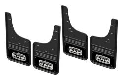 Gatorback 12" Black Front/Rear Mud Flap Set for RAM 1500 GCR34K-LW