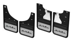 Gatorback GCR28K-HC 12" Black Front/Rear Mud Flap Set Silverado 1500