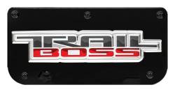Gatorback - Gatorback Replacement 12" Mud Flap Plate Black Trail Boss Logo GB768144 - Image 1