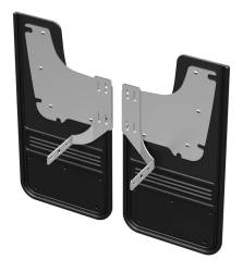 Gatorback GCR48F-0 12" Black Front Mud Flaps for Ford Super Duty