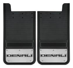 Gatorback - Gatorback 12"x23" Universal Black Mud Flaps Denali Logo GB1223D - Image 1