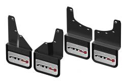Gatorback 12" Black Front/Rear Mud Flap Set Sierra HD GCAA200K-AT4