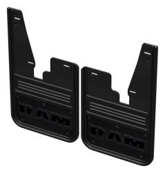 Gatorback 12" Black Front Mud Flaps for RAM Pickups GCR32F-RTA