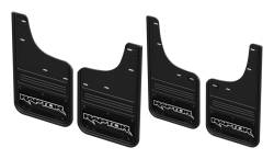 Gatorback GCR410K-FR 12" Black Front/Rear Mud Flap Set for F150 Raptor