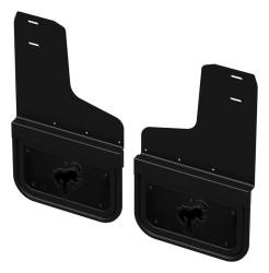 Gatorback Removable 12"x9" Black Rear Mud Flaps Ford Bronco GCN406R-BUA