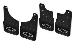 Gatorback - Gatorback GCN28K-BTW 12" Black Front/Rear Mud Flap Set Silverado 1500 - Image 1