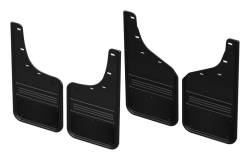 Gatorback 12" Black Front/Rear Mud Flap Set Silverado HD GCR202K-AA