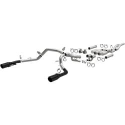MagnaFlow Exhaust Products - MagnaFlow 19651 xMOD Series Black Cat-Back System for 21-25 Ford F150 - Image 1
