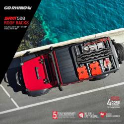 Go Rhino - Go Rhino 5935055T SRM500 Flat Platform Roof Rack - Image 2