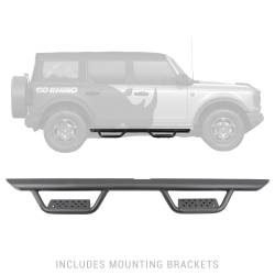Go Rhino - Go Rhino D224129T Dominator D2 Step Nerf Bar Kit for 21-26 Ford Bronco 4Door - Image 2