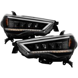 Spyder Auto - Spyder 5088697 High-Power LED Module Headlights Black for 14-20 Toyota 4Runner - Image 1