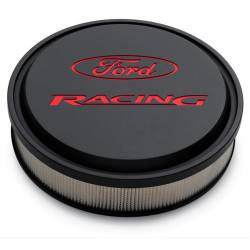 Ford Performance Parts - Ford Performance 302-385 Slant Edge Air Cleaner Kit Black/Red w/Ford Racing - Image 1