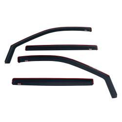 Westin - Westin 72-39929 Matte In-Channel Wind Deflector 4pc 19-20 Silv/Sierra 1500 Crew - Image 1
