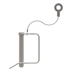 CURT - CURT 19248 Replacement ActiveLink Shank Pin & Clip w/Lanyard - Image 1