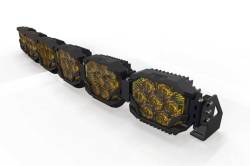 Morimoto - Morimoto BAR-3ROW-017 43" 6-Pod HXB Triple Row BangerBar LED Light Bar Yellow - Image 2