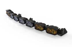 Morimoto - Morimoto BAR-1ROW-018 31" 8-Pod HXB 1 Row BangerBar LED Light Bar White/Yellow - Image 2