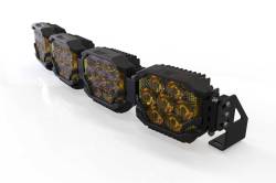 Morimoto - Morimoto BAR-3ROW-005 29" 4-Pod HXB Triple Row BangerBar LED Light Bar Yellow - Image 2