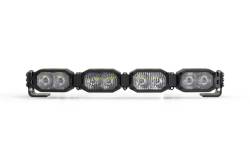 Morimoto BAR-1ROW-004 16" 4-Pod HXB Single Row BangerBar LED Light Bar White