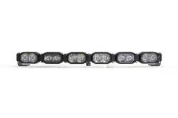 Morimoto BAR-1ROW-010 24" 6-Pod HXB Single Row BangerBar LED Light Bar White