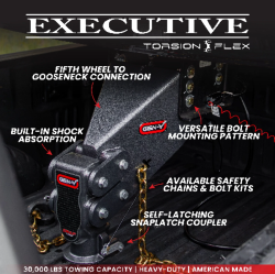 GEN-Y Hitch - GEN-Y Hitch GH-8047AL Torsion-Flex SnapLatch 5th Goose 2-5/16" Coupler 21K - Image 4