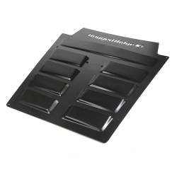 Rugged Ridge - Rugged Ridge 17759.10 Hood Vent Insert Black 07-18 Jeep Wrangler JK - Image 1