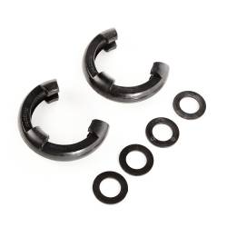 Rugged Ridge - Rugged Ridge 11235.3 D-Ring Shackle Isolator Kit Black Pair 3/4 Inch - Image 1