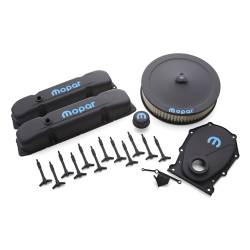Proform - Proform 440-812 Mopar Dress-Up Kit Black Crinkle for 58-79 BB Chevy V8 Engines - Image 1