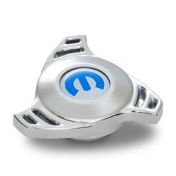 Proform - Proform 440-906 Carburetor Air Cleaner Kit 14" Diam Blue MOPAR Emblem Chrome - Image 4
