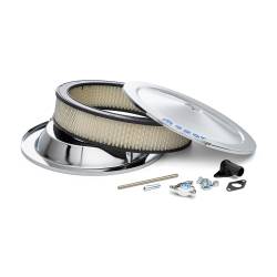Proform - Proform 440-906 Carburetor Air Cleaner Kit 14" Diam Blue MOPAR Emblem Chrome - Image 2