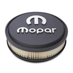 Proform - Proform 440-830 Air Cleaner 14" Diam Alum. Black Raised/Machined Mopar Emblem - Image 2