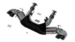Borla - Borla 140841BC ATAK Cat-Back Exhaust Dual Split Rear Exit for 20-26 Corvette 6.2 - Image 1