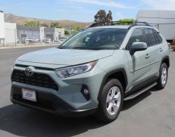 Steelcraft - Steelcraft 135190 Black Running Boards w/Stainless Trim for 19-24 Toyota Rav4 - Image 2