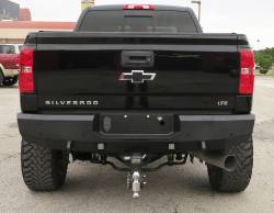 Steelcraft - Steelcraft 76-20410 Fortis Rear Bumper for 11-19 Silverado/Sierra 2500HD/3500HD - Image 1