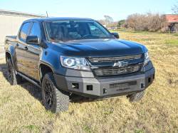 Steelcraft - Steelcraft 71-10450 Black Fortis Front Bumper for 15-20 Chevy Colorado - Image 1