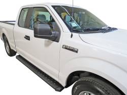 Steelcraft - Steelcraft 600-14100 STX600 Black Running Boards for 15-25 Ford F150 Regular Cab - Image 1