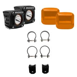 Rigid Industries - Rigid Industries 41650 Side-By-Side Revolve A-Pillar Light Kit - Image 1