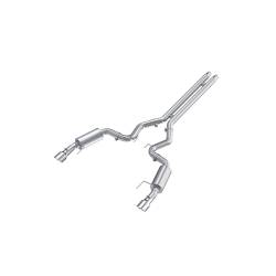 MBRP Exhaust - MBRP S7251AL AL 3" Cat-Back Dual Split Exit w/Muffler 24-26 Mustang GT S650 - Image 1