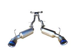 Injen - Injen SES1997TT Performance Exhaust for 08-13 Infiniti G37 3.7L RWD Coupe - Image 1