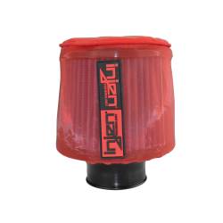 Injen - Injen 1034RED Hydroshield Red 6.75" Base x 5" Tall x 5" Top - Image 1