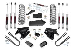 Rough Country Suspension Systems - Rough Country 46533 4" Suspension Lift Kit 80-96 Ford F150 4WD - Image 1