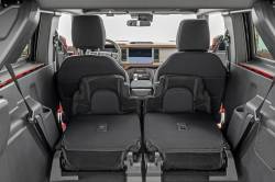 Rough Country Suspension Systems - Rough Country 91050 Front/Rear Seat Covers Black 21-26 Ford Bronco 2DR - Image 4